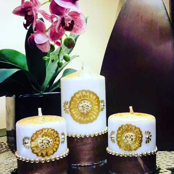 Candle set - Picture 1 of 1